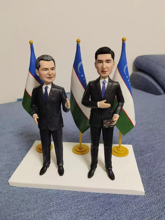 Customizable Couple's Bobbleheads