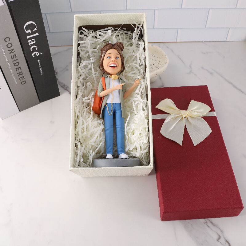 Customizable Woman's Bobblehead