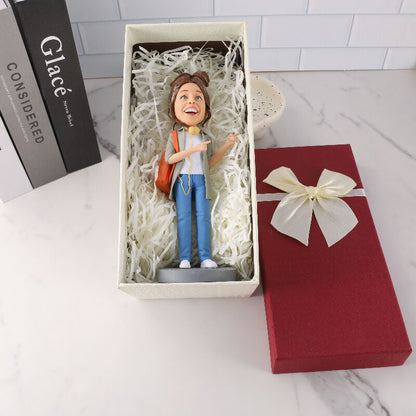 Customizable Woman's Bobblehead